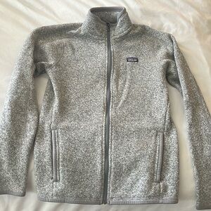 Patagonia zip-up fleece jacket, womens size small- hardly ever worn